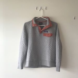 Patagonia Cotton Quilted T-Snap Pullover